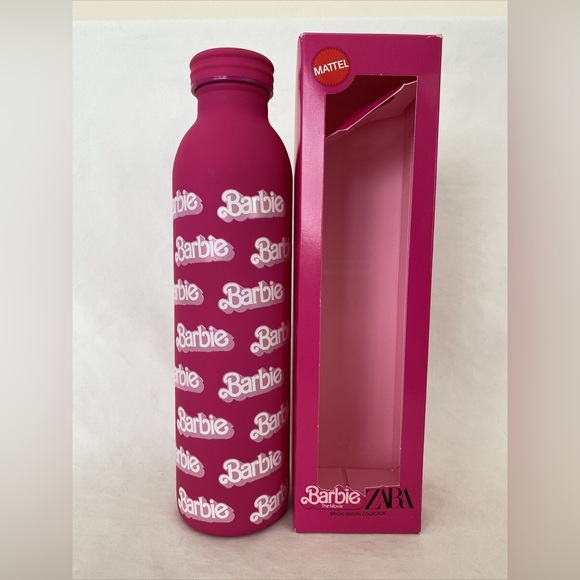 Brand New BARBIE x ZARA collaboration PINK water Bottle LIMITED EDITION SOLD OUT - Picture 4 of 4
